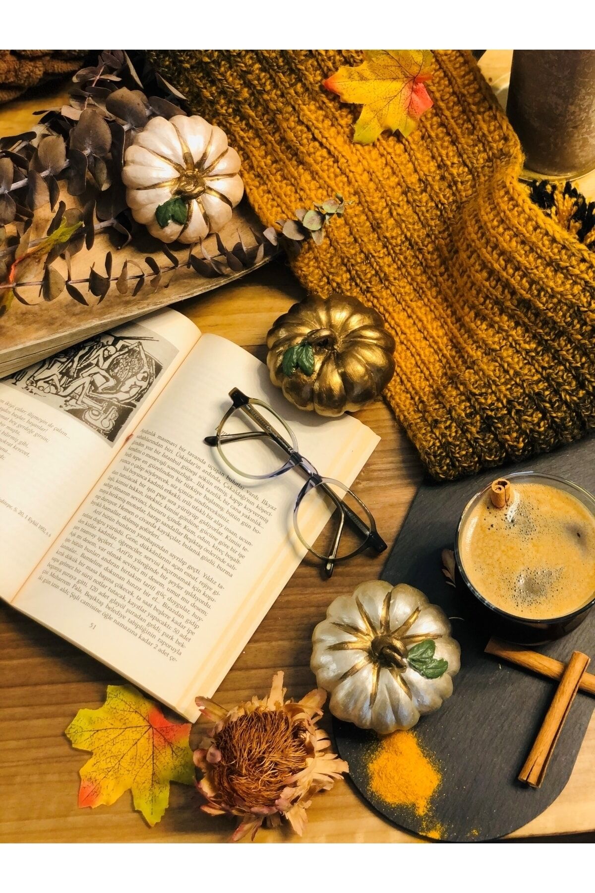 Balkabağı Dekor Set 3’lü Set Halloween Biblo Dekoratif Kabak Obje