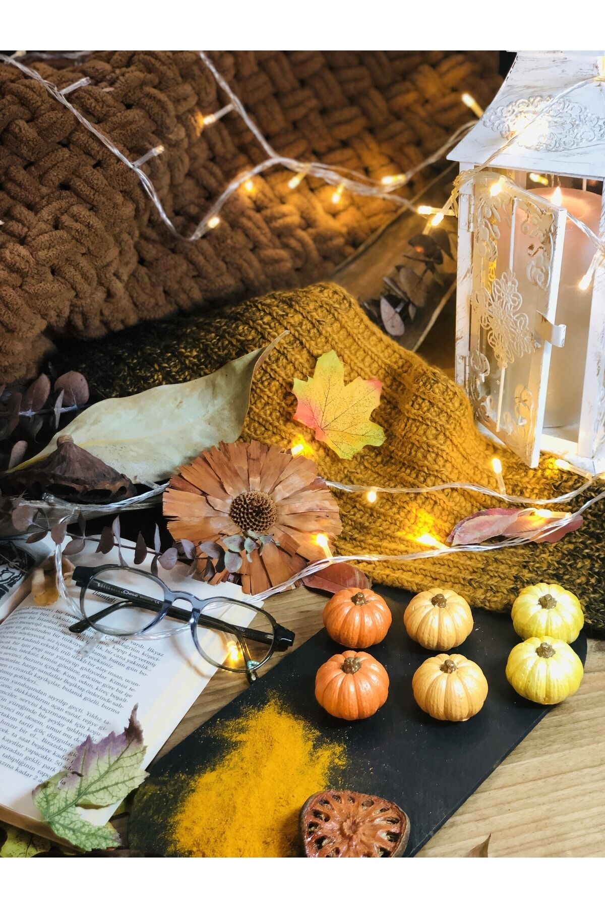 Kabak Biblo 6 Li Set Özel Kombin Halloween Pumpkin