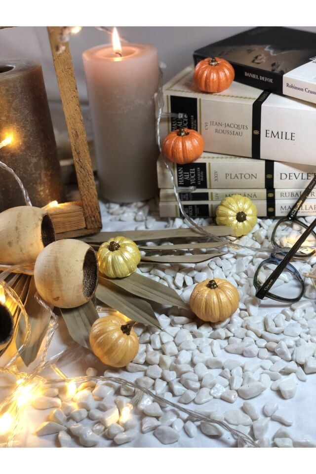 Kabak Biblo 6 Li Set Özel Kombin Halloween Pumpkin