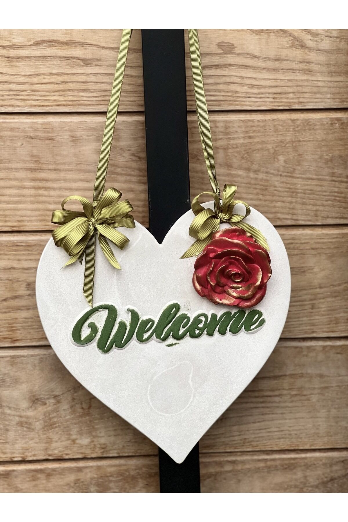 Kapı Süsü Dekoratif Özel Döküm Harcı Ile Yapılmış Modern Kapı Süsü