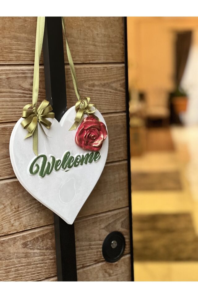 Kapı Süsü Dekoratif Özel Döküm Harcı Ile Yapılmış Modern Kapı Süsü