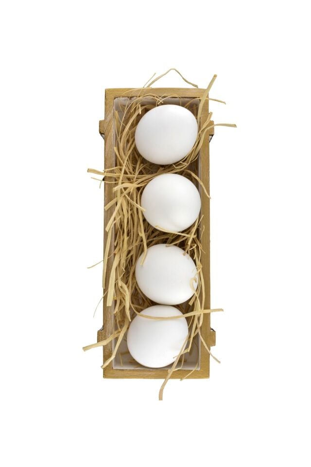 Yumurta Dekor Set Kasa Set Biblo Dekoratif Yumurta Obje