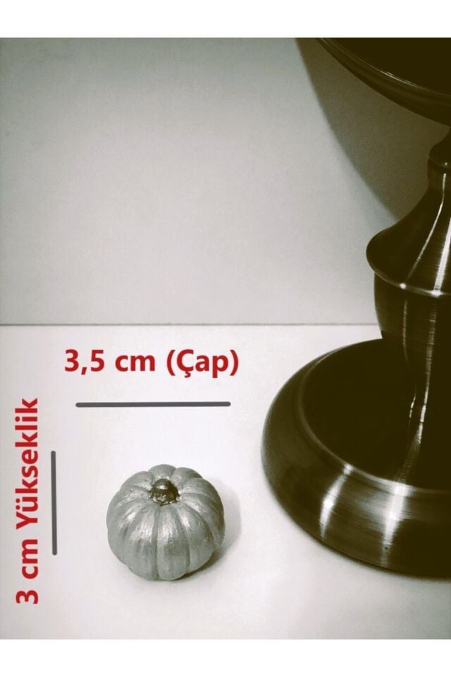 Kabak Biblo 4 Lü Set Yeşil Kombin Balkabağı Dekor Beton Obje Biblo Süs Dekorasyon